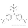 Bis (4-tert-butylphenyl) iodoniumhexafluorphosphat CAS 61358-25-6